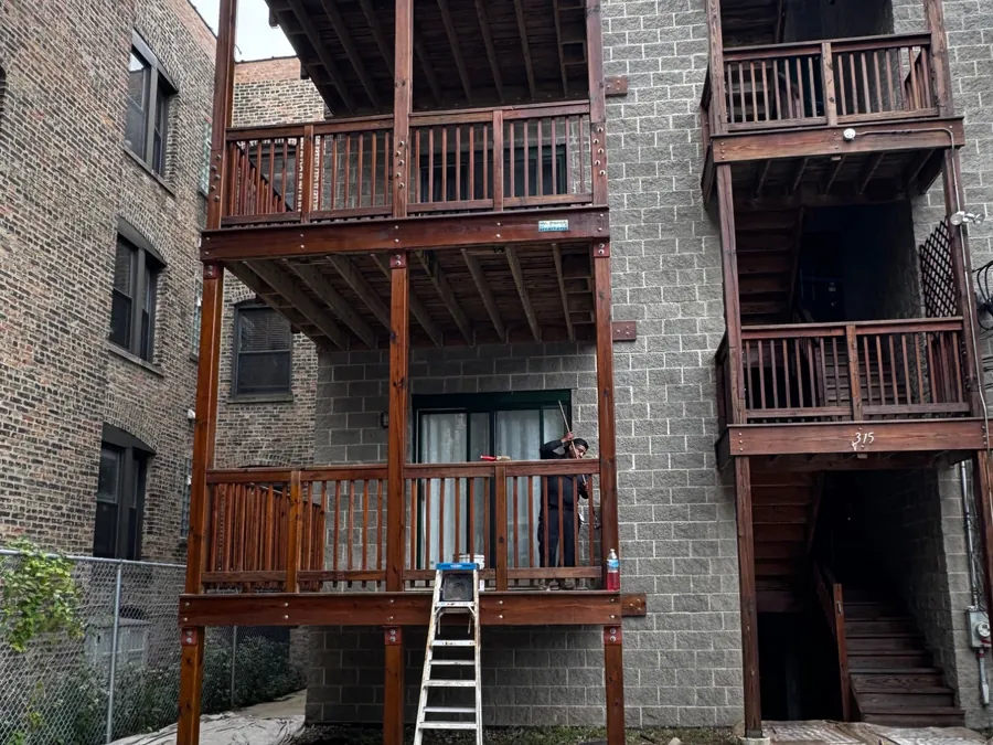 Porch Staining